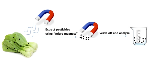 Rapid detection of pesticide residue