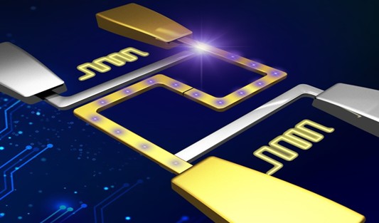 Highly efficient on-chip direct electronic-plasmonic transducers