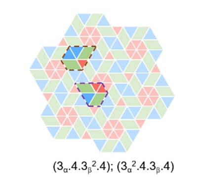 Highly complex two-dimensional tessellation in the molecular world