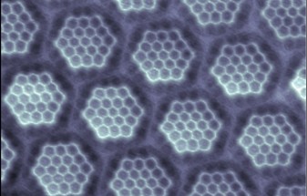 On-surface synthesis of graphene molecules and their superlattices