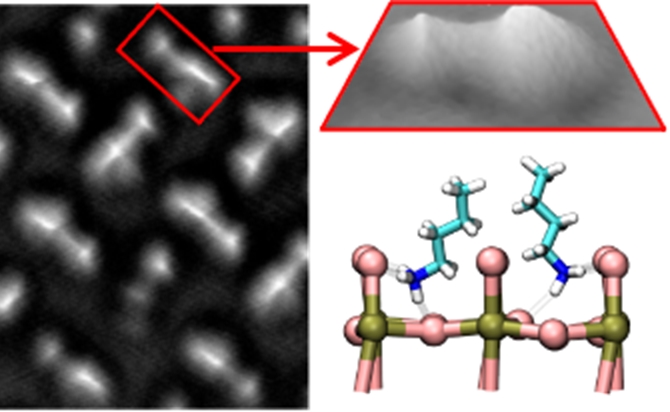 Sub-angstrom non-invasive imaging of the atomic arrangement in 2D hybrid perovskites