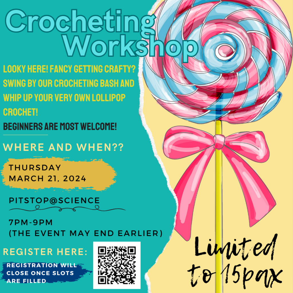 Crochet Workshop - NUS Faculty of Science