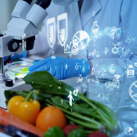 Biotechnology,Concept.,Food,Tech.,Nutritional,Science.